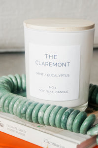 The Claremont Candle Wood Lid