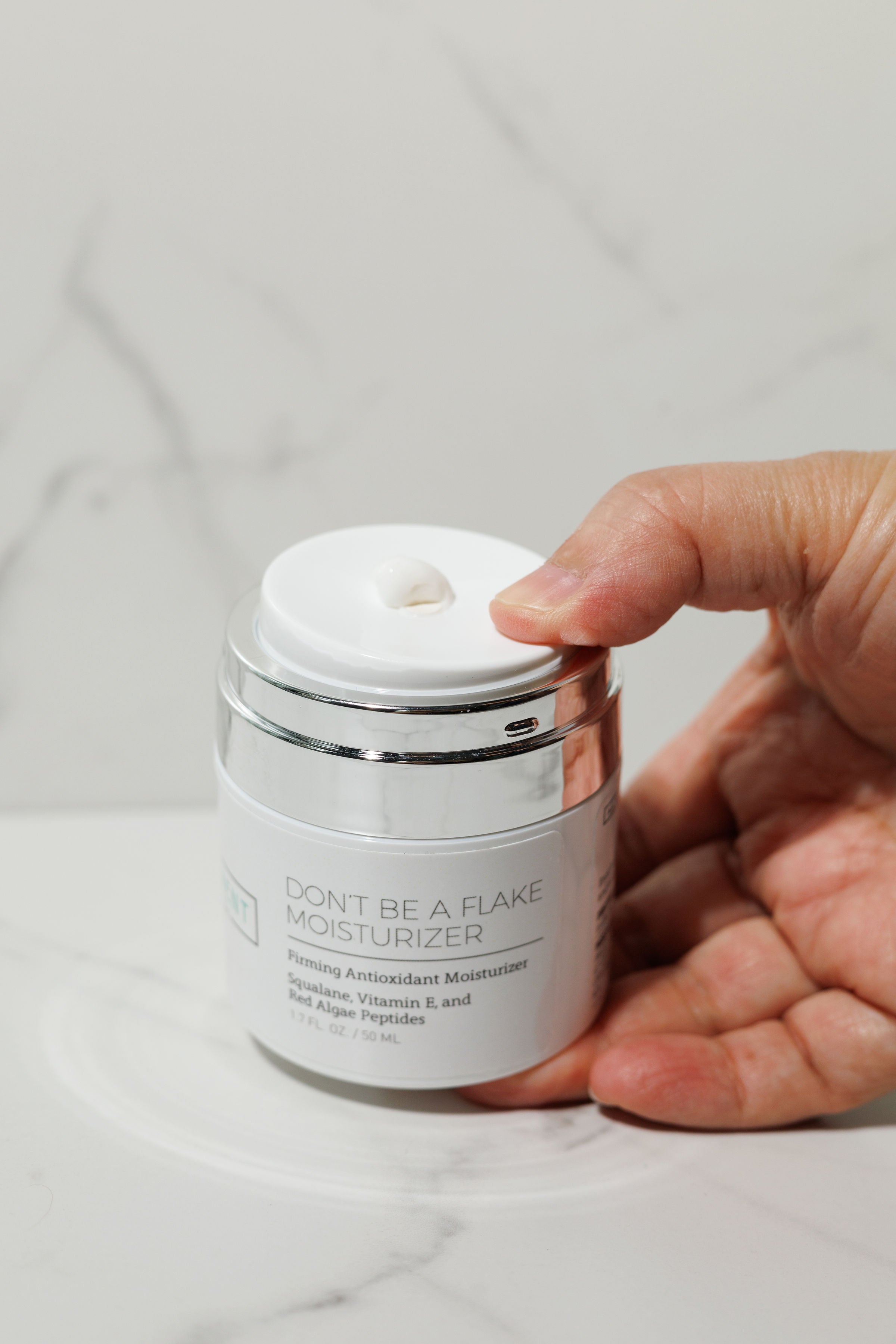 The Treatment Don't Be A Flake Moisturizer- Restorative Antioxidant cream for glowing skin